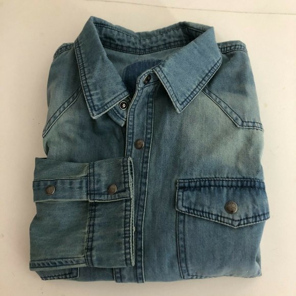 Chouyatou Men's Essential Button Down Long Sleeve - Picture 4 of 6